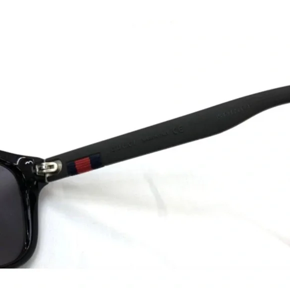 Gucci Sunglasses GG008S 03 53 20 145 BLACK BROWN MEN'S UNISEX NEW - Picture 7 of 12